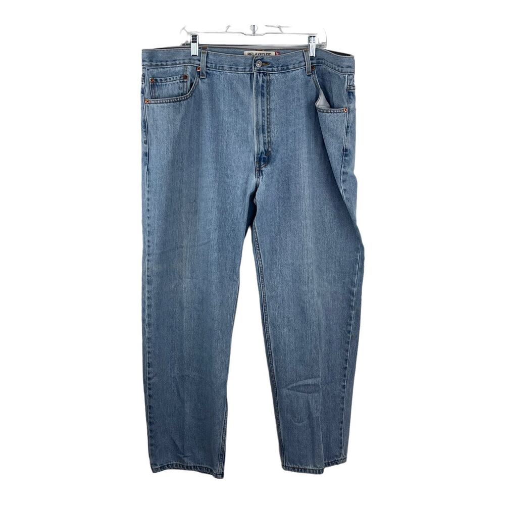 LEVI'S 550 Light Wash Relaxed Fit Jeans SIZE 44 WAIST